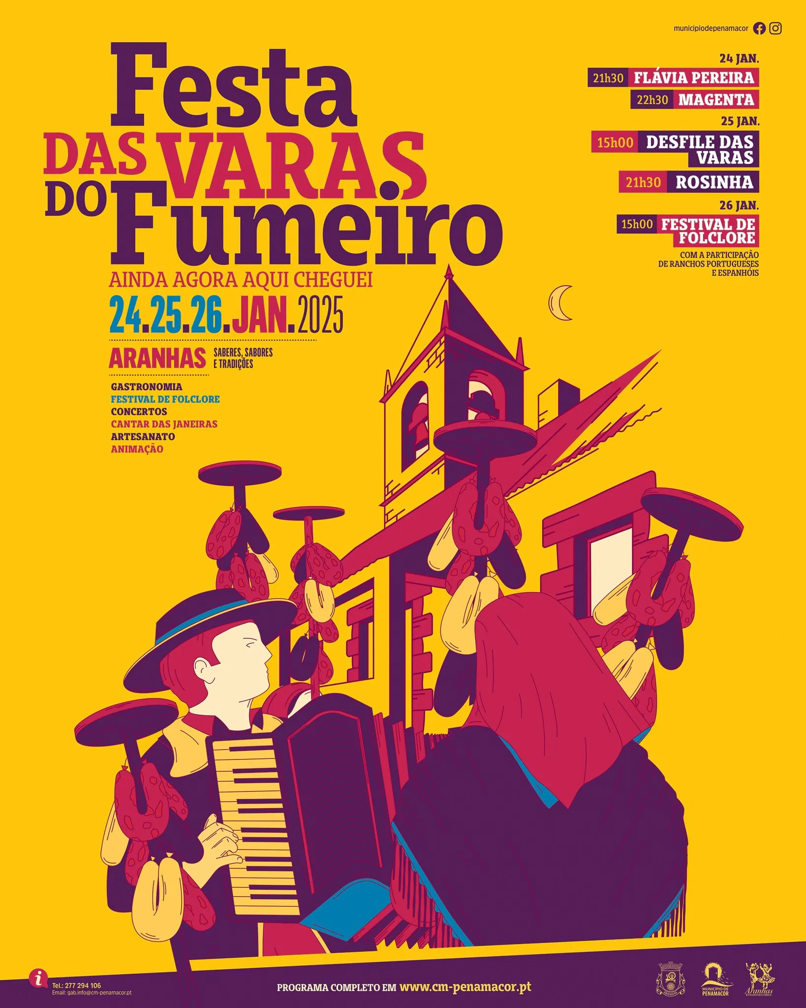 Festa Varas do Fumeiro 2025 em Aranhas