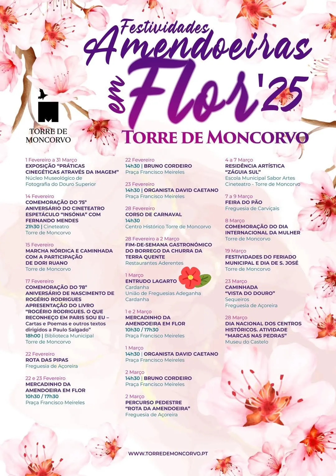 Amendoeiras em Flor 2025 em Torre de Moncorvo