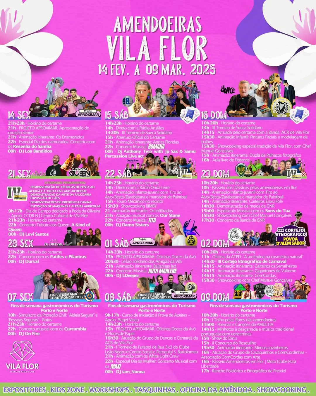 Amendoeiras em Flor 2025 em Vila Flor