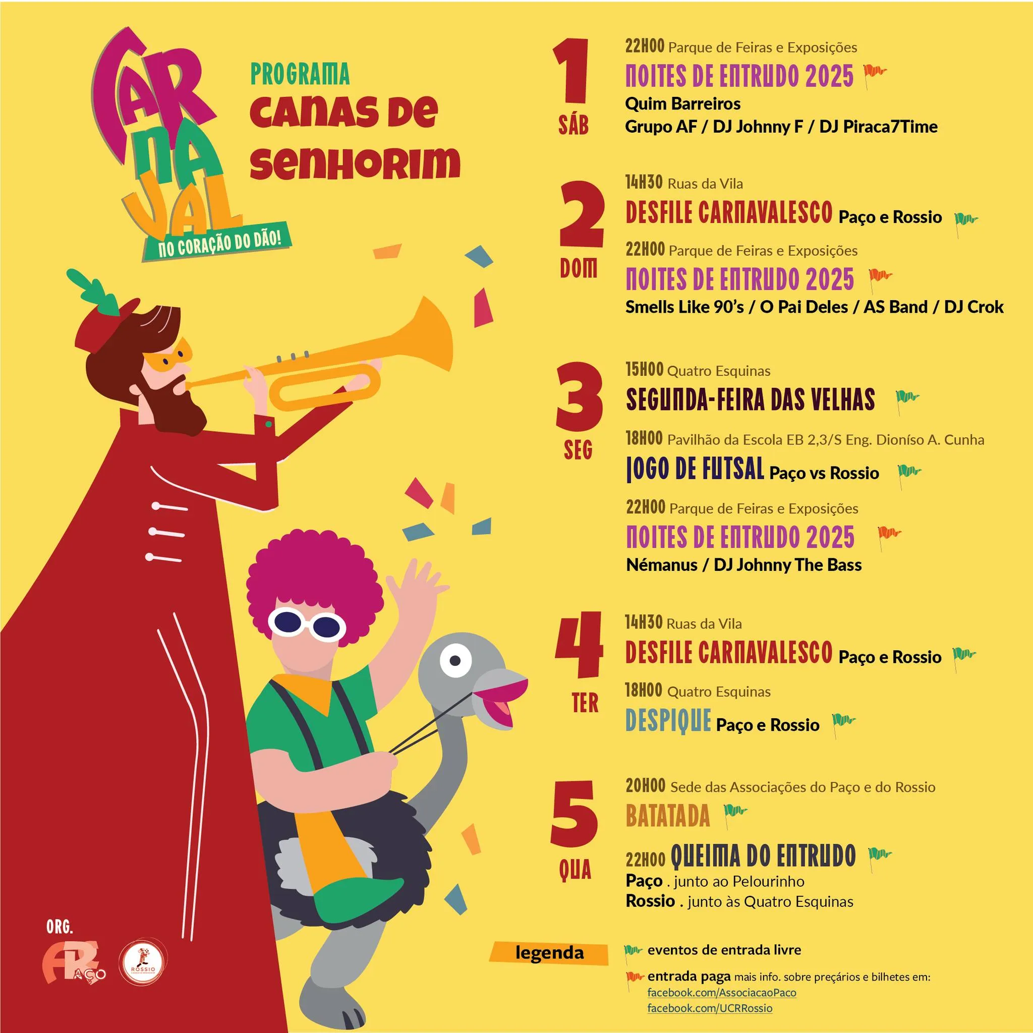Carnaval de Canas de Senhorim 2025