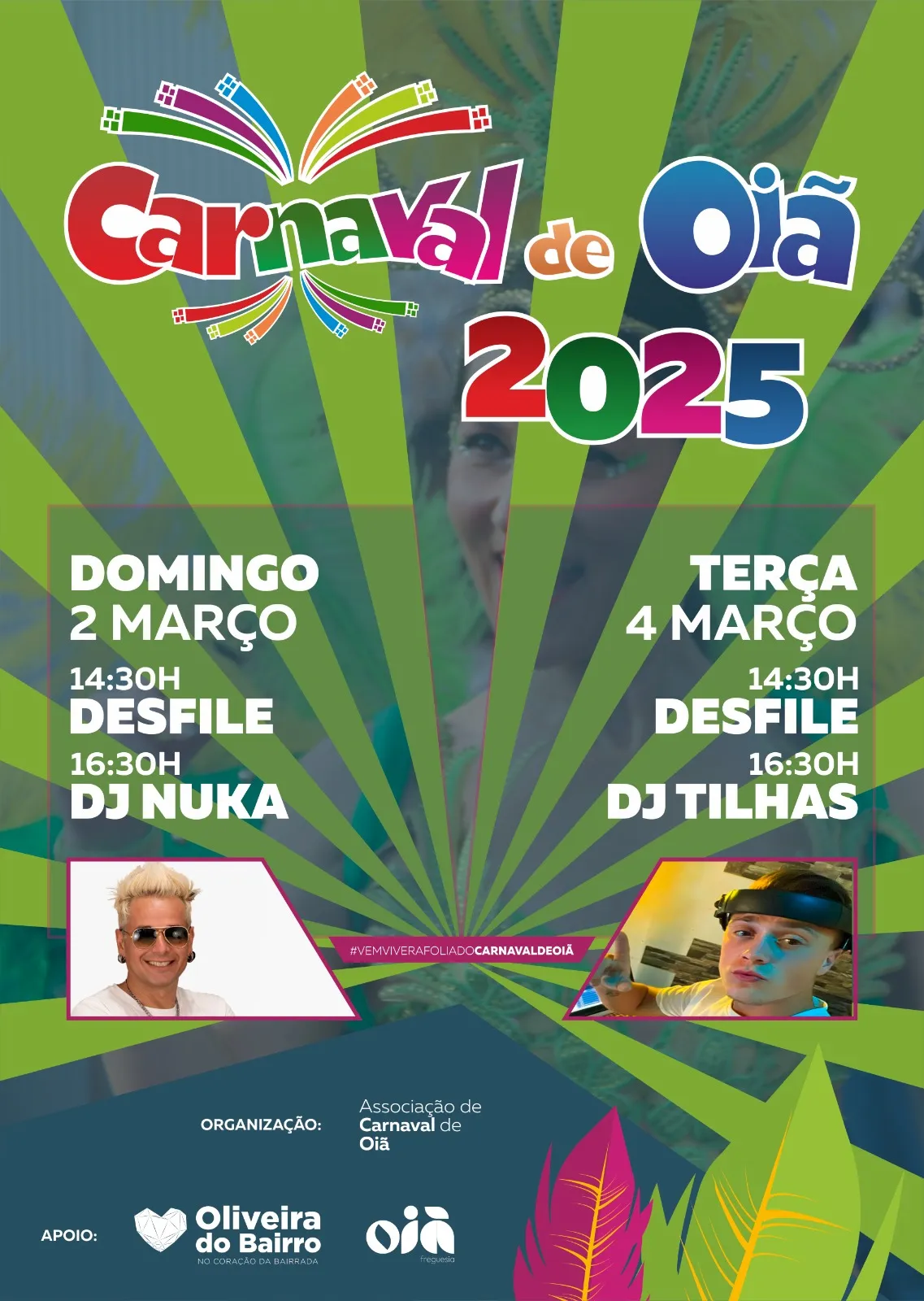 Carnaval de Oiã 2025