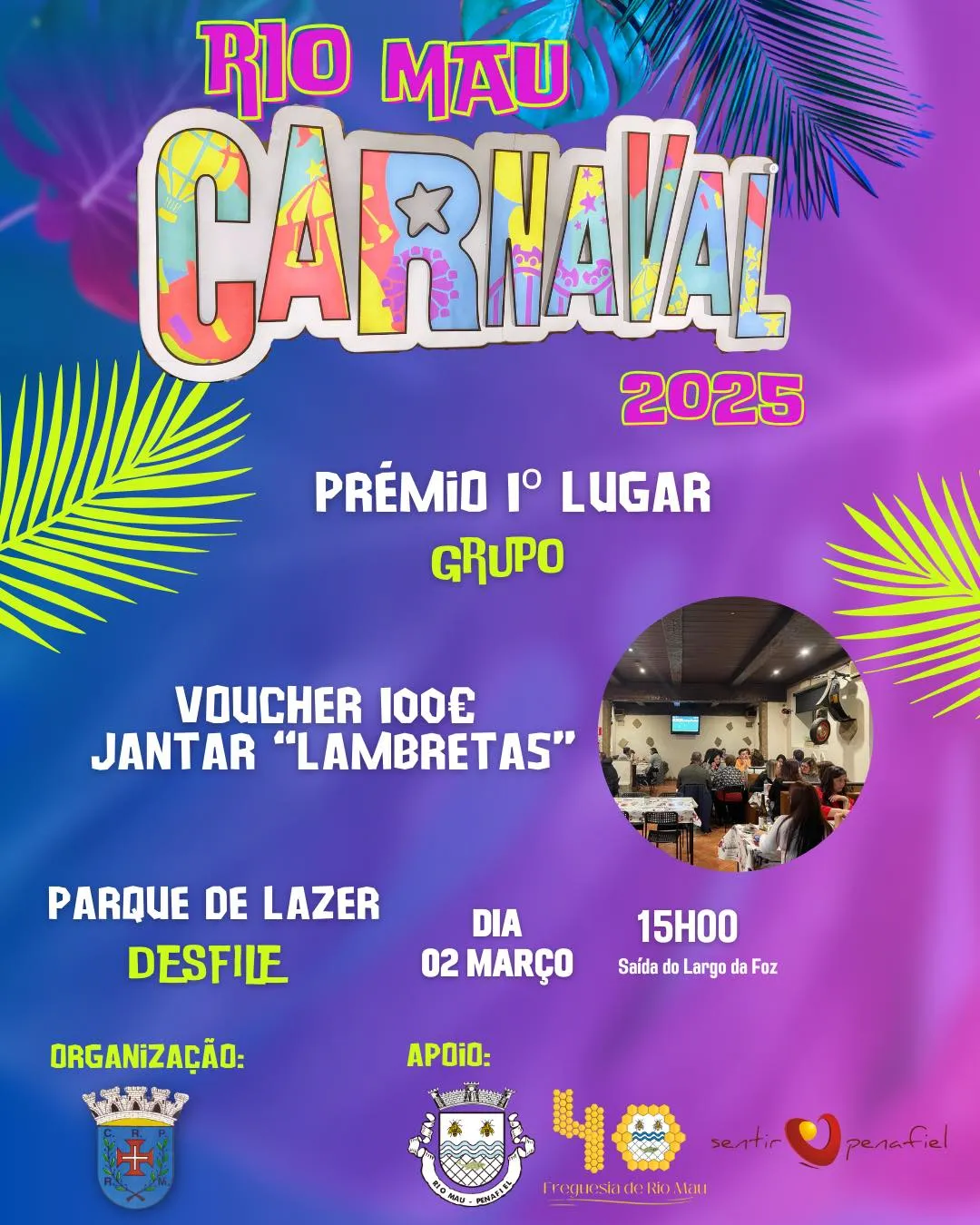 Carnaval de Rio Mau 2025