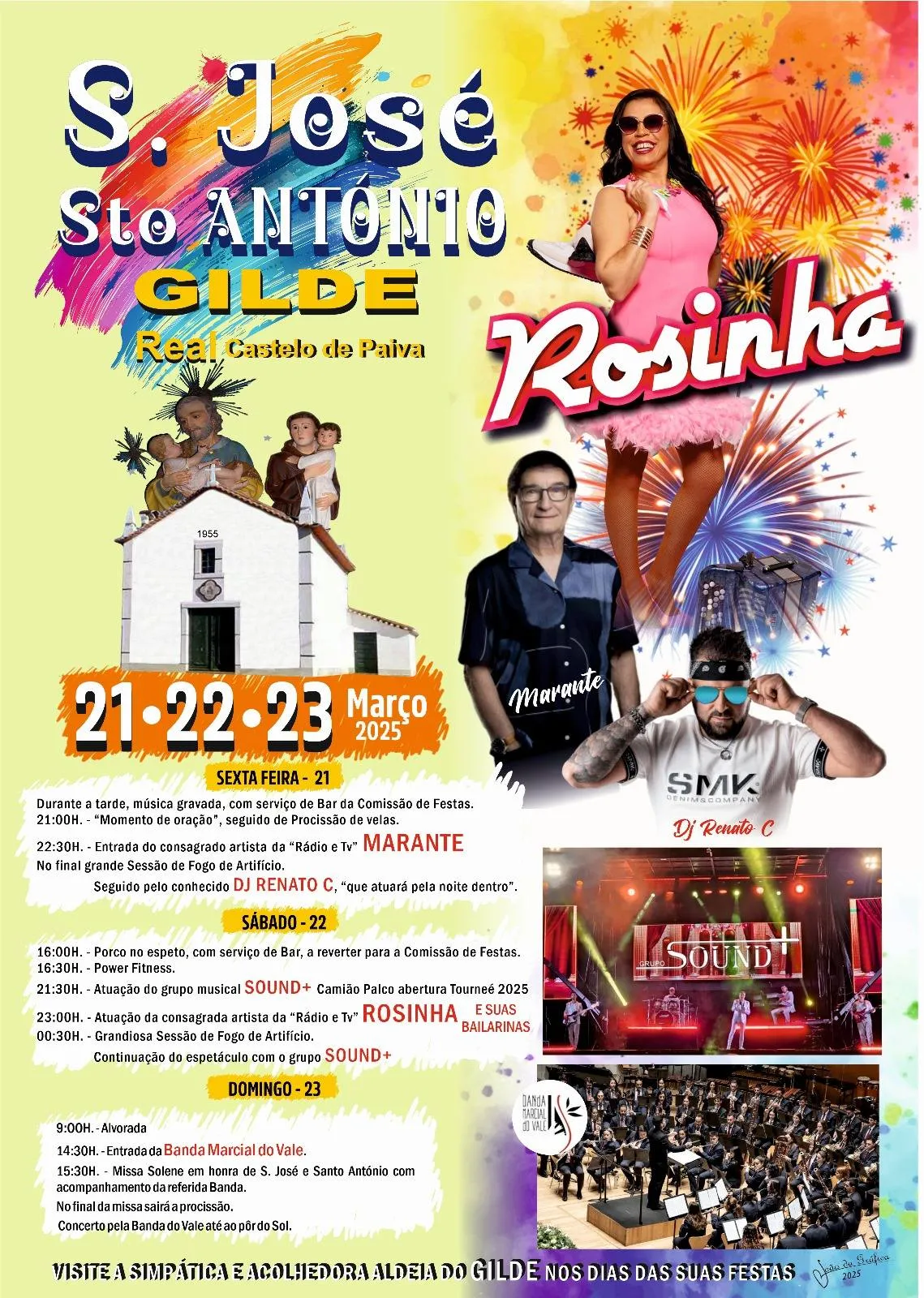 Festas de São José 2025 em Gilde