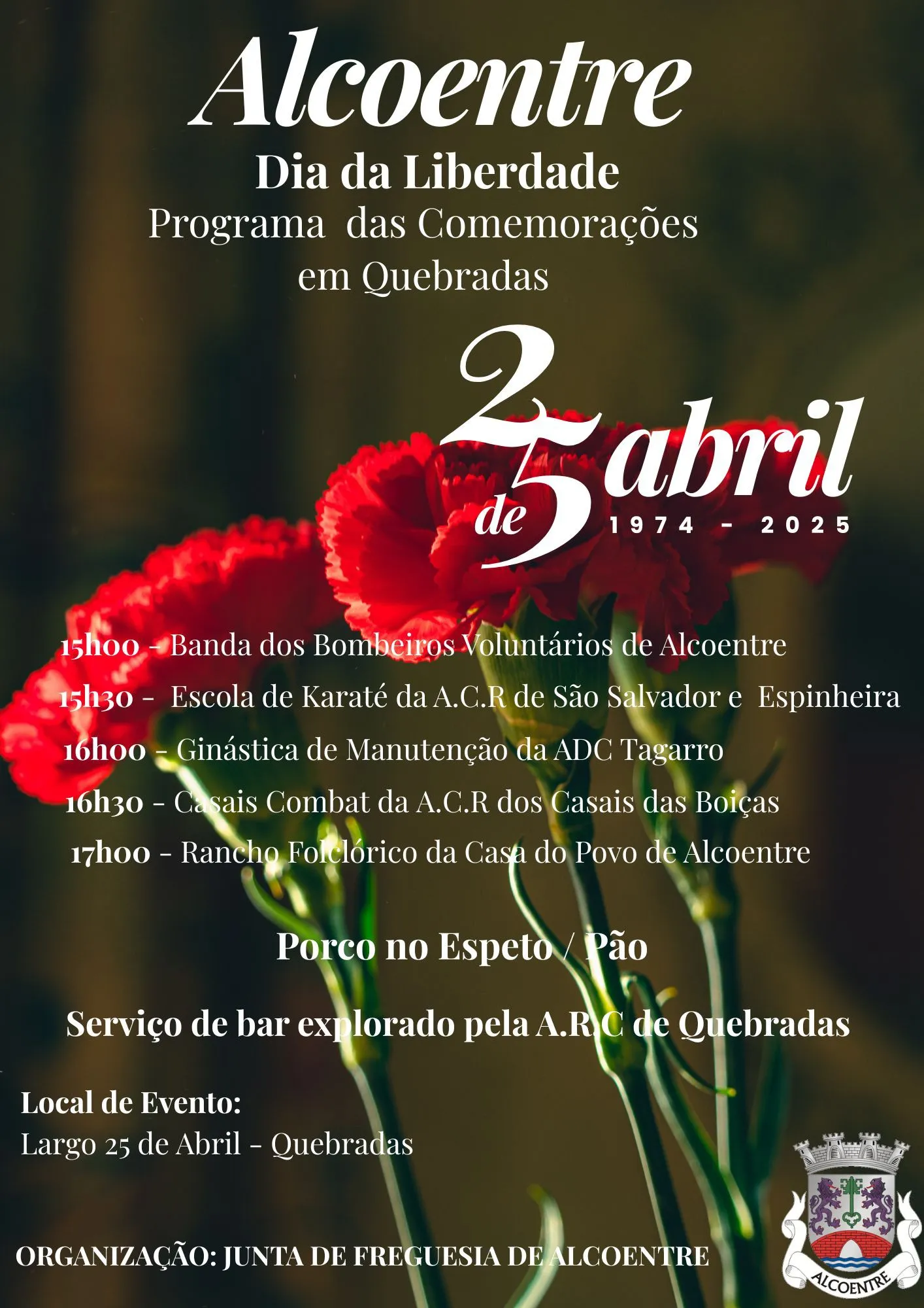 Comemorações 25 de Abril de Alcoentre 2025