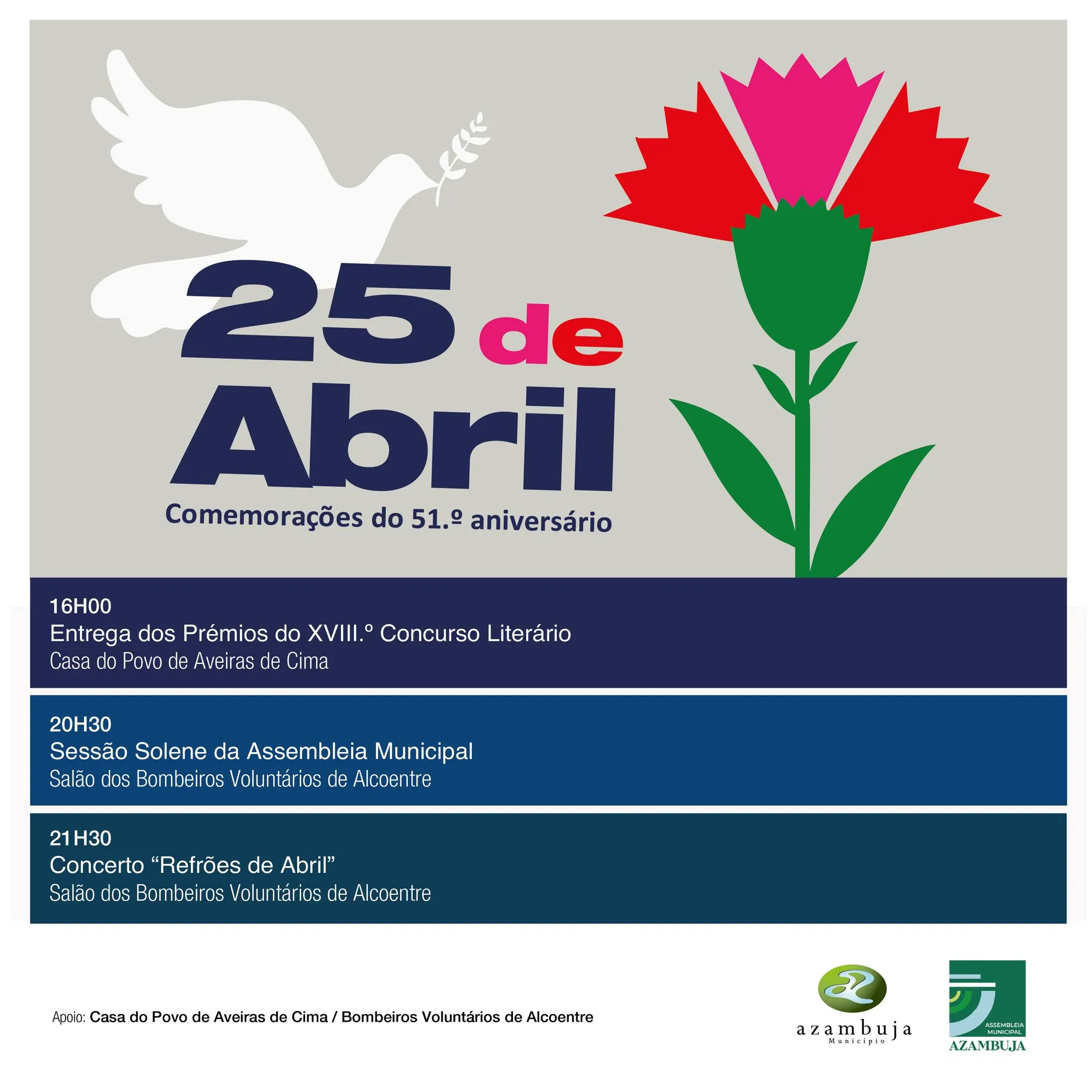 Comemorações 25 de Abril de Azambuja 2025