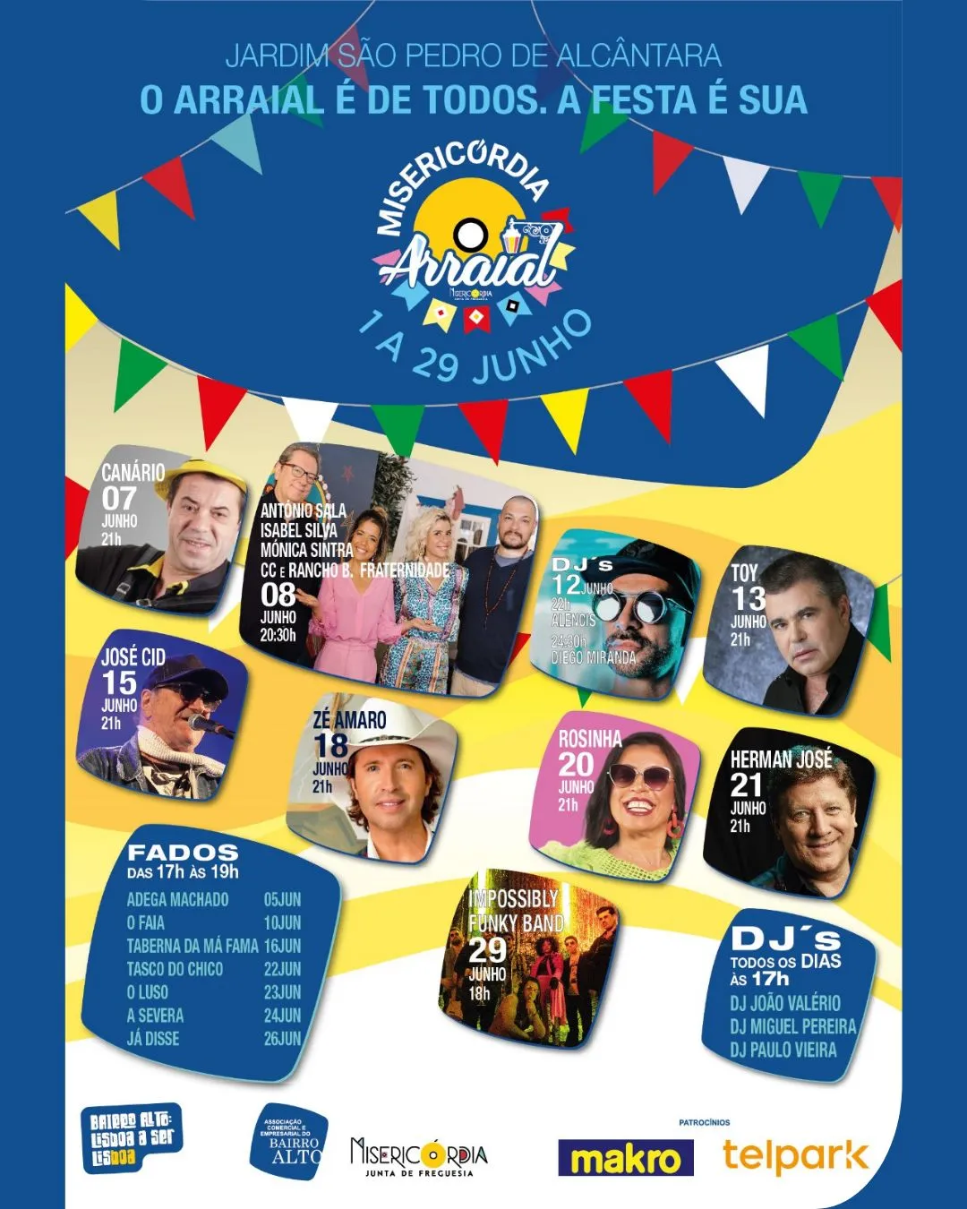 Arraial da Misericórdia 2025 em Lisboa