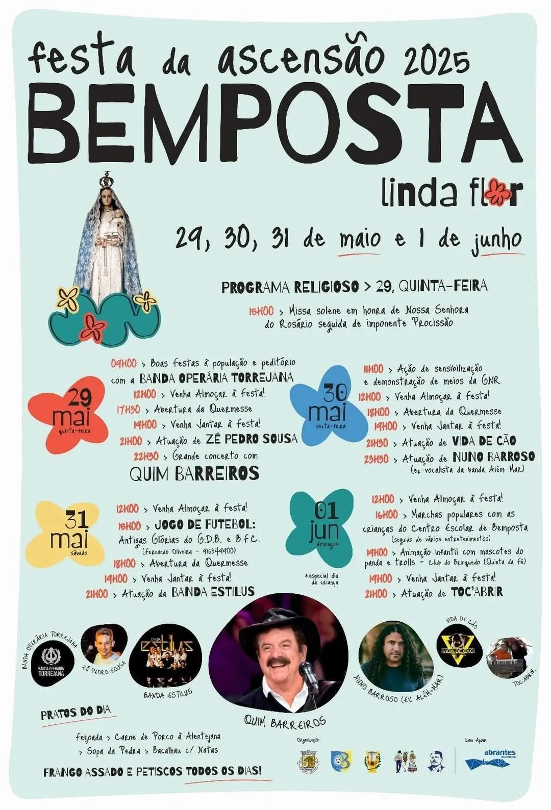 Festa da Ascensão 2025 em Bemposta