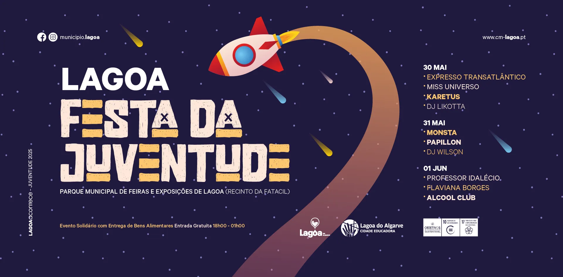 Festa da Juventude 2025 em Lagoa