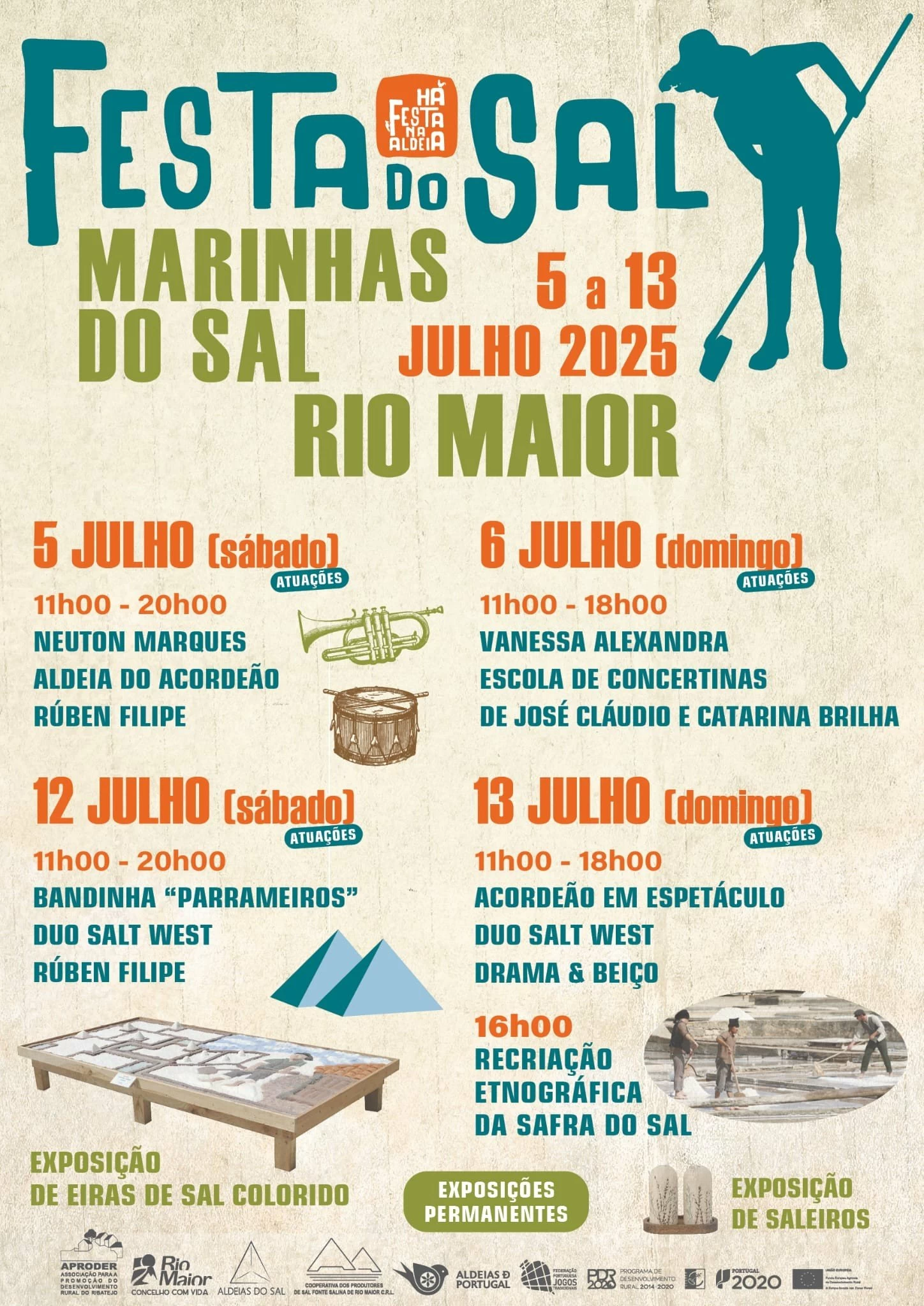 Festa do Sal 2025 em Marinhas do Sal