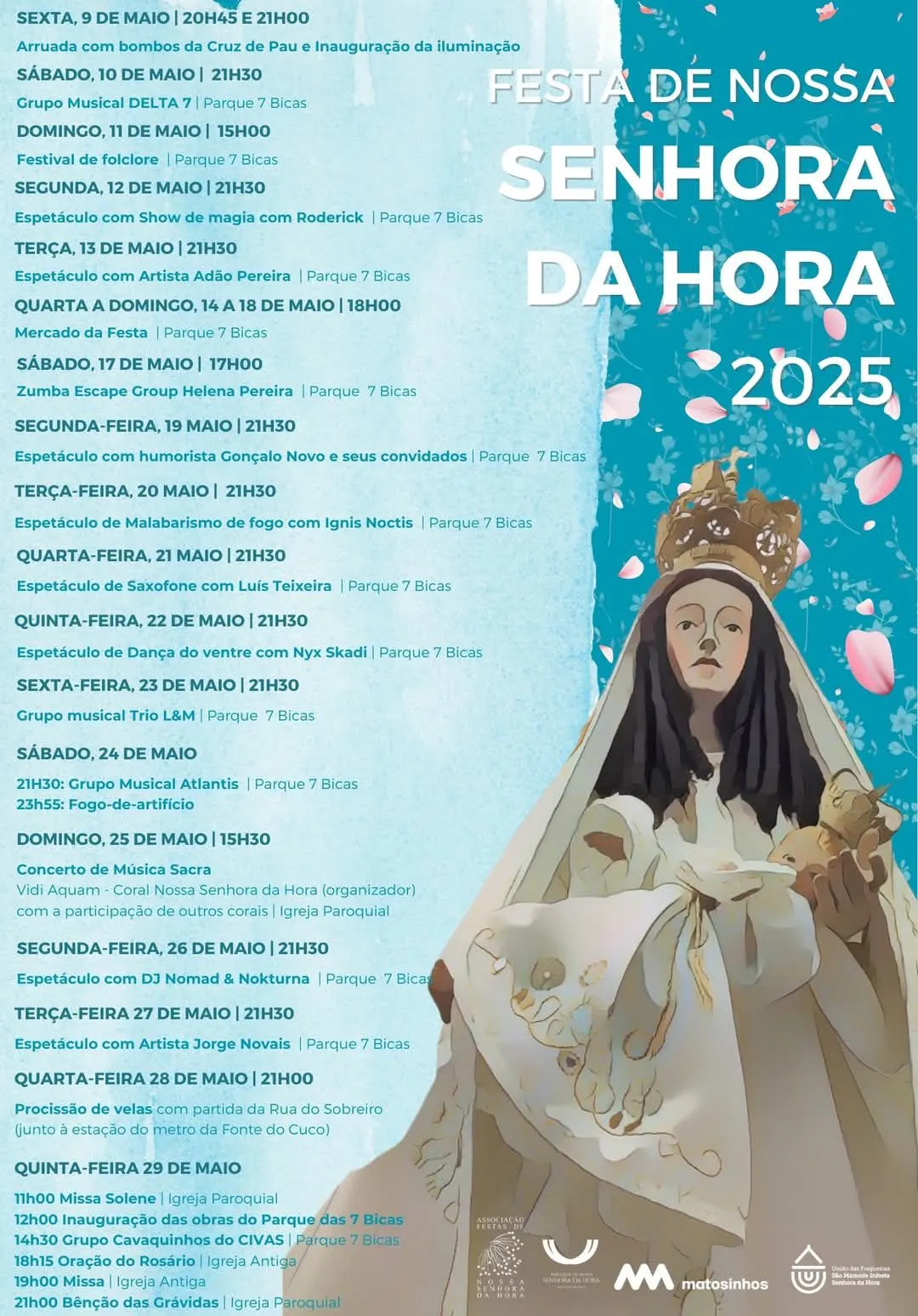 Festa da Senhora da Hora 2025 em Matosinhos
