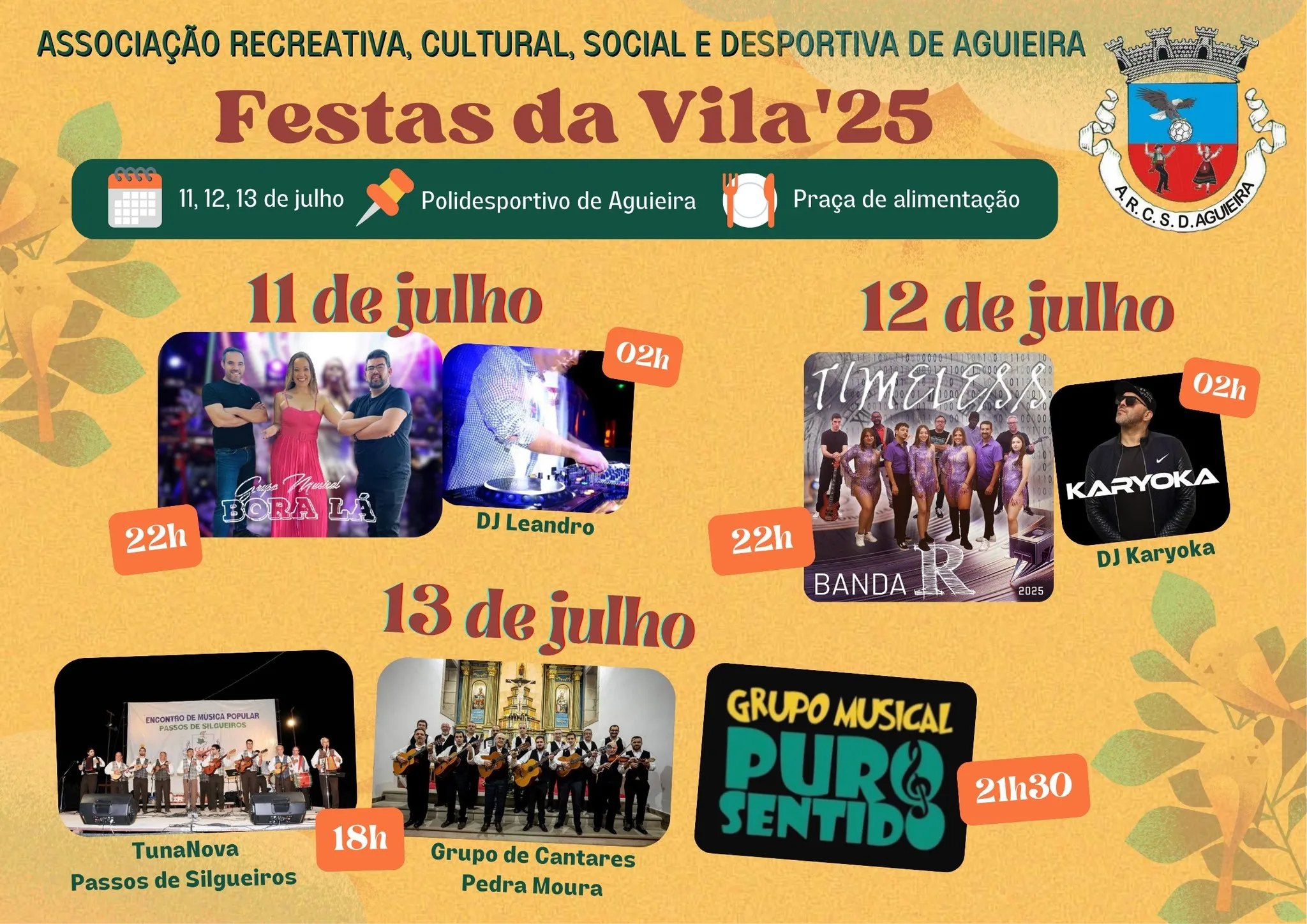 Festas da Aguieira 2025