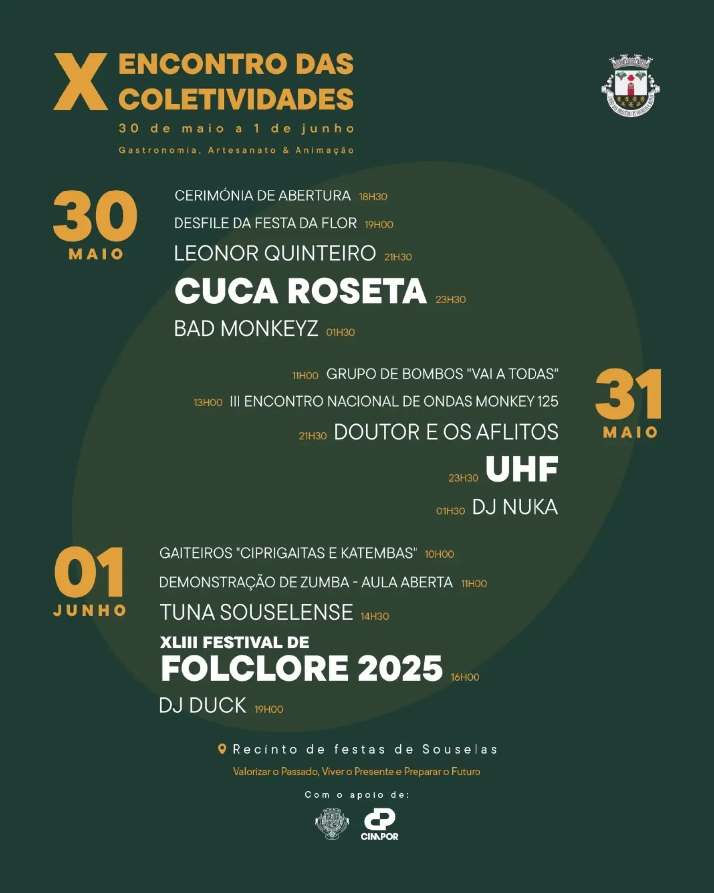 Festa das coletividades de Souselas 2025