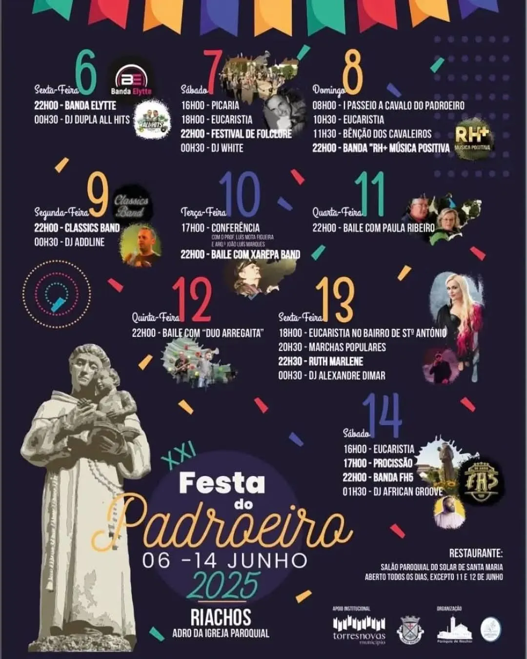 Festas de Riachos 2025 em Torres Novas