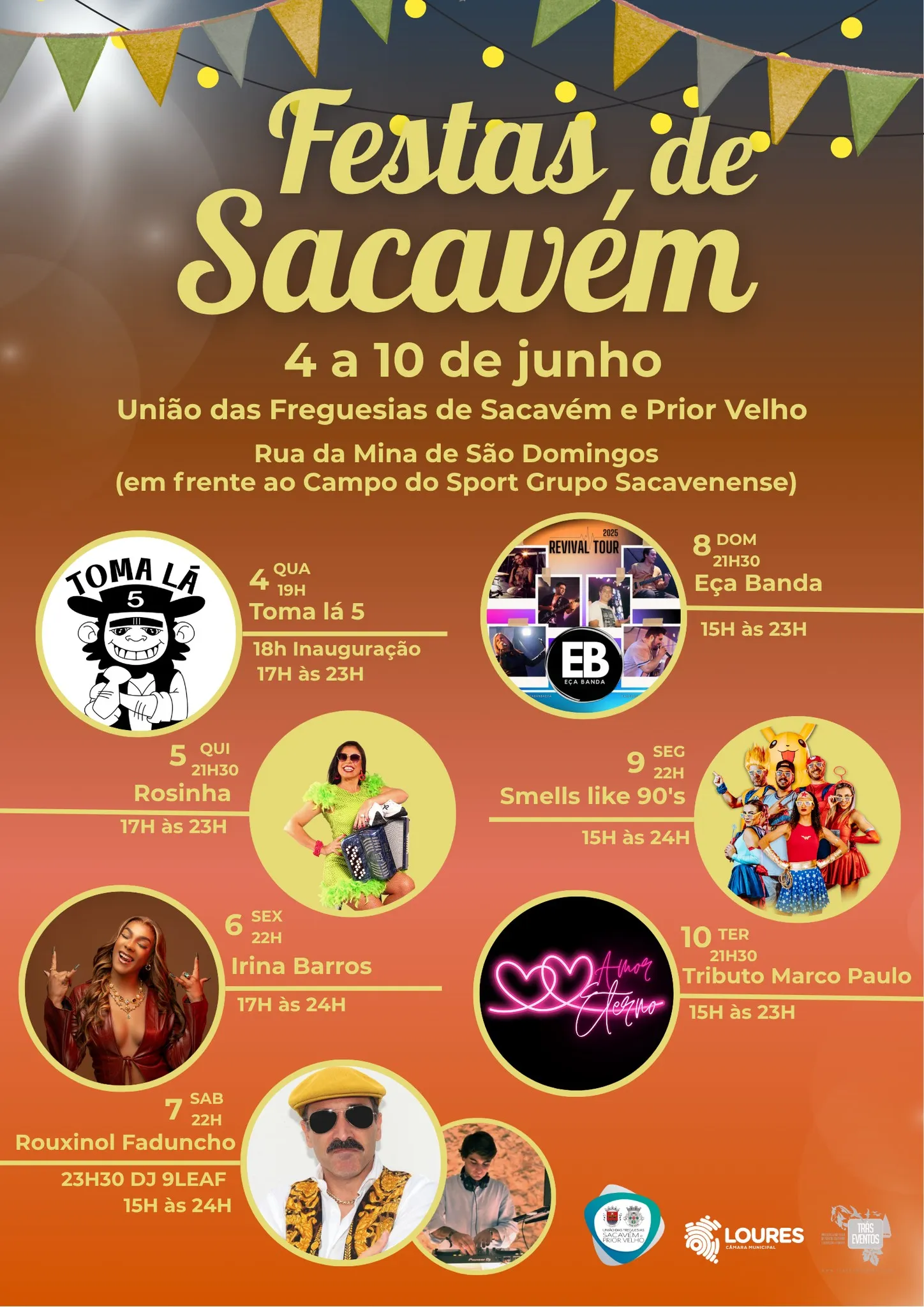 Festas de Sacavém 2025