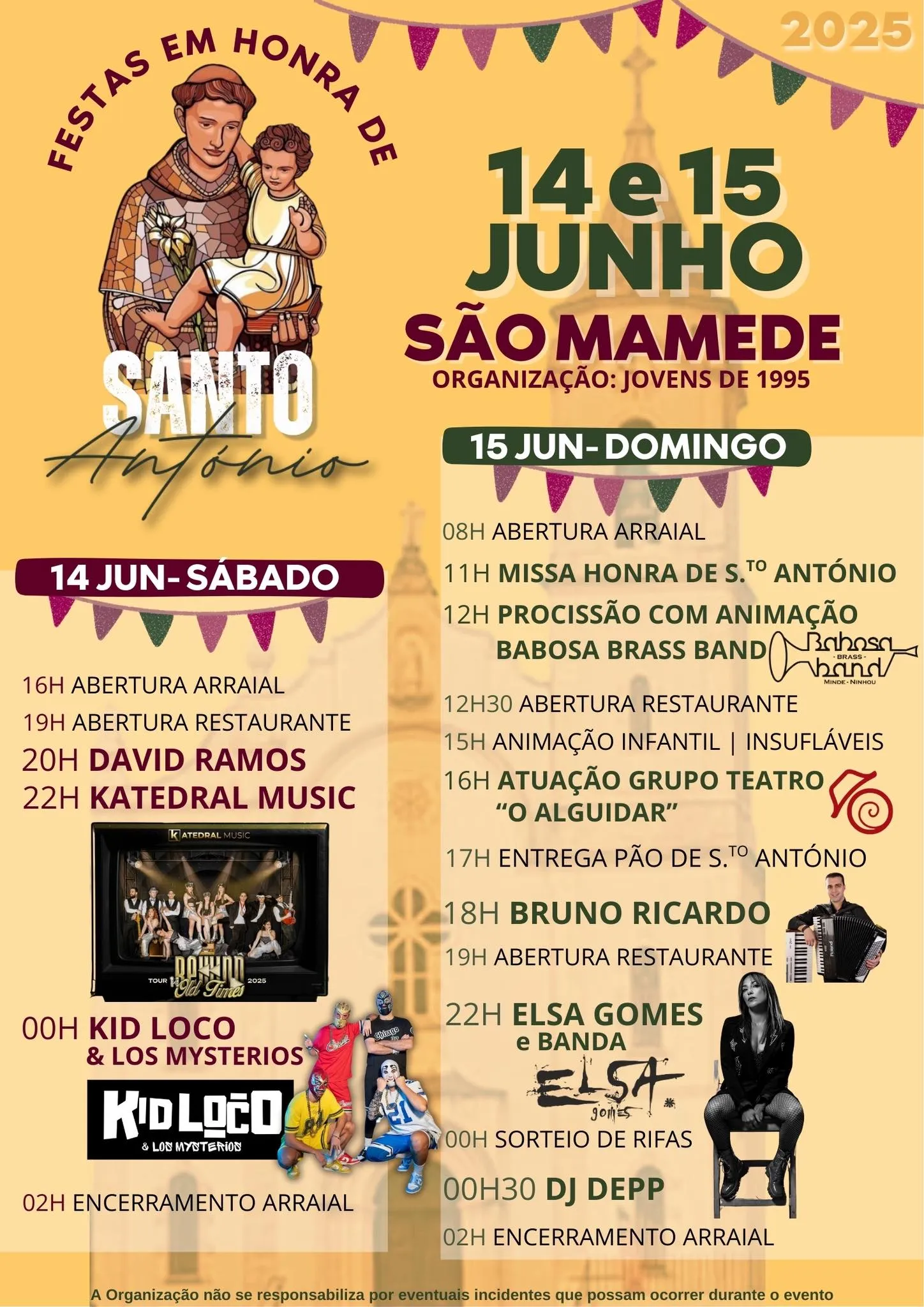 Festas de Santo António 2025 em São Mamede