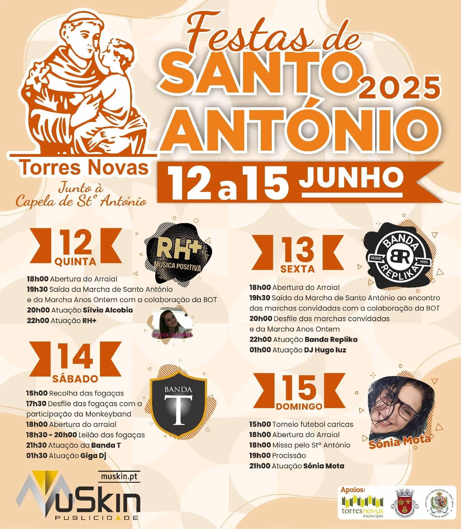 Festas de Santo António 2025 em Torres Novas