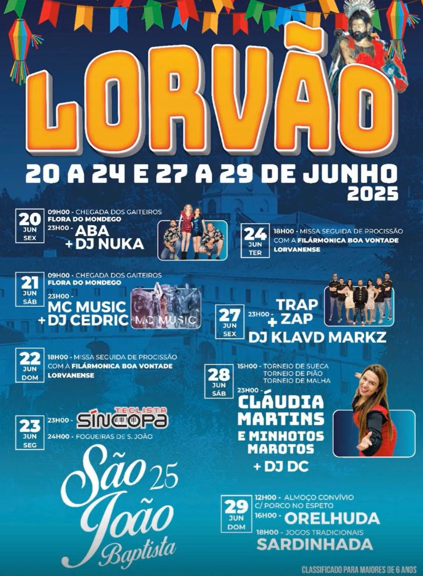 Festas de São João 2025 em Lorvão