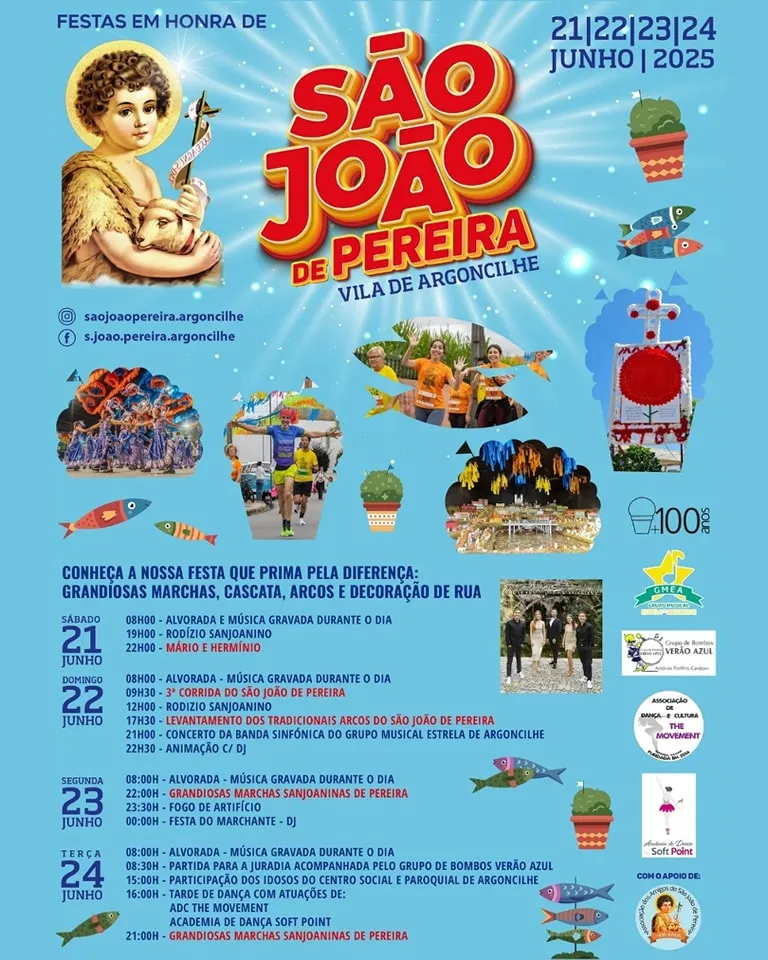 Festas de São João de Pereira 2025 em Argoncilhe