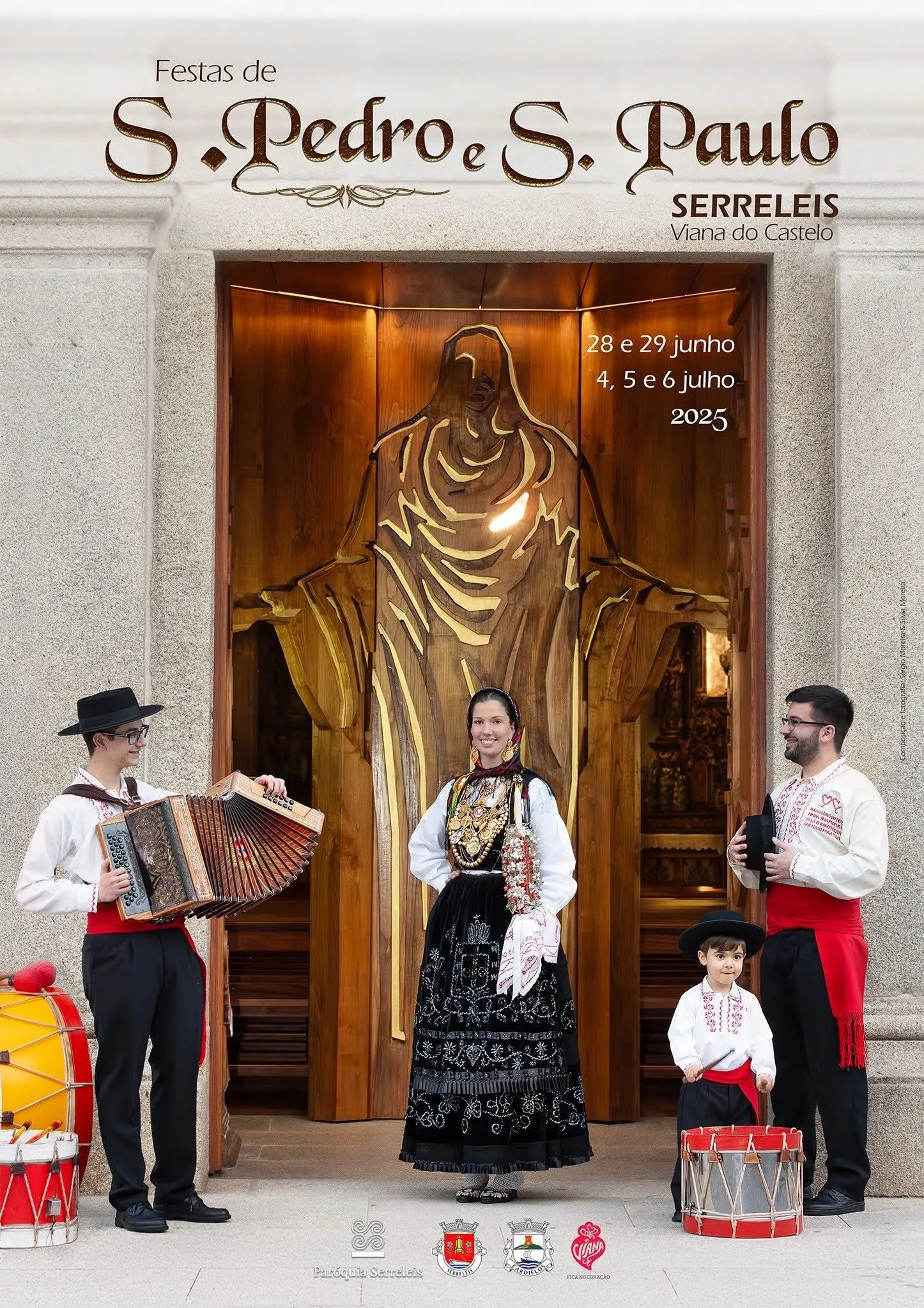 Festas de São Pedro 2025 em Serreleis