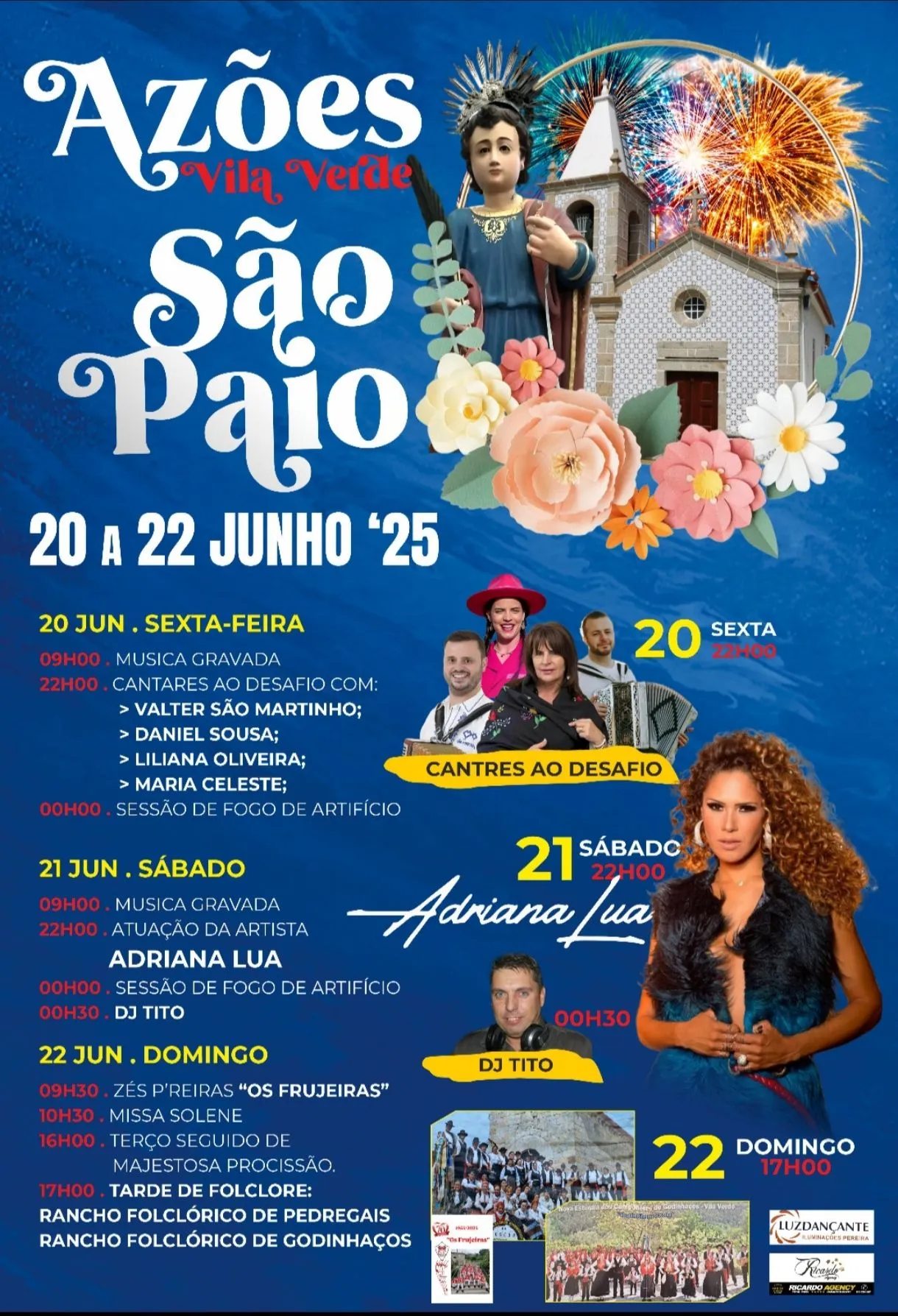 Festas de São Paio 2025 em Azões