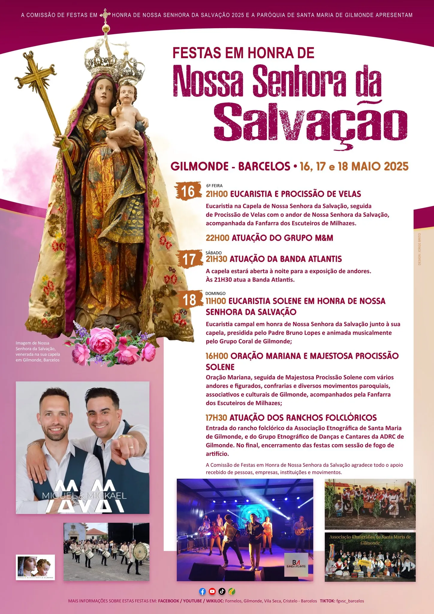 Festas da Senhora da Salvação 2025 em Gilmonde
