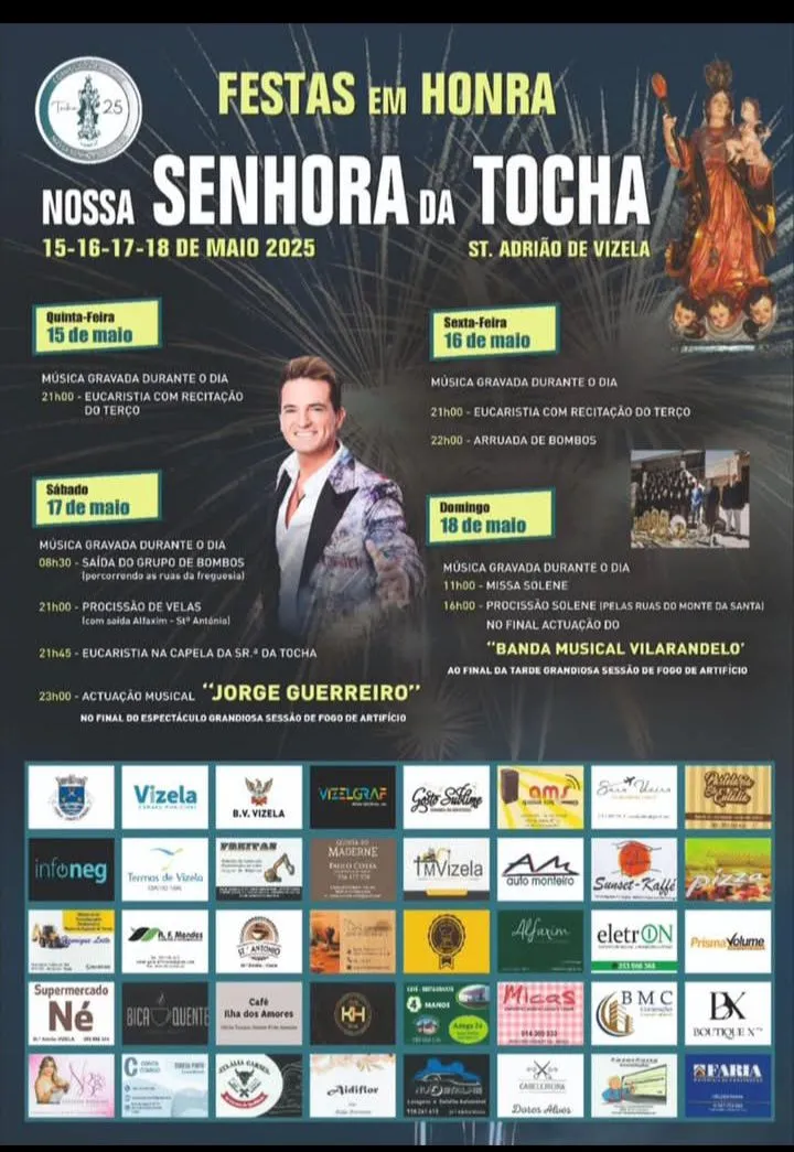 Festas da Senhora da Tocha 2025 em Santo Adrião de Vizela