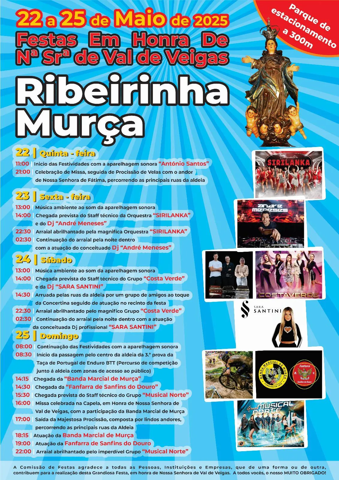 Festas da Senhora de Val de Veigas 2025 em Ribeirinha
