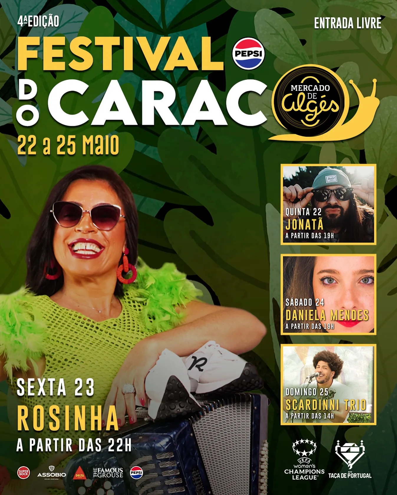 Festival do Caracol 2025 em Algés