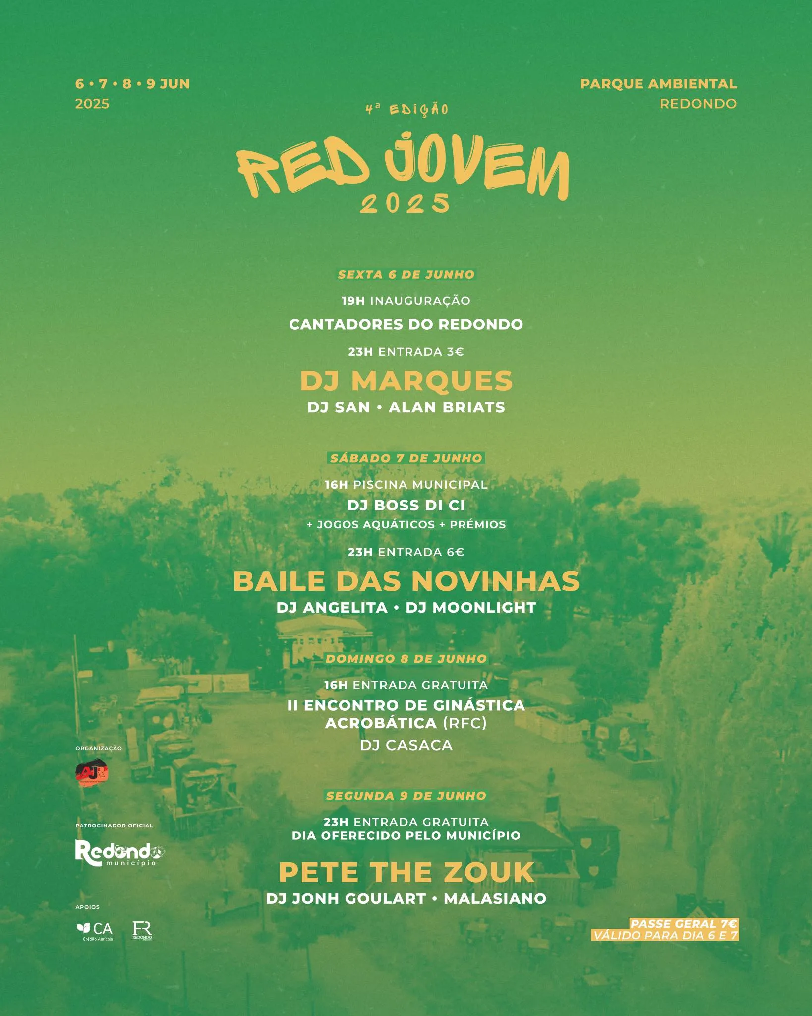 Festival Red Jovem 2025 em Redondo