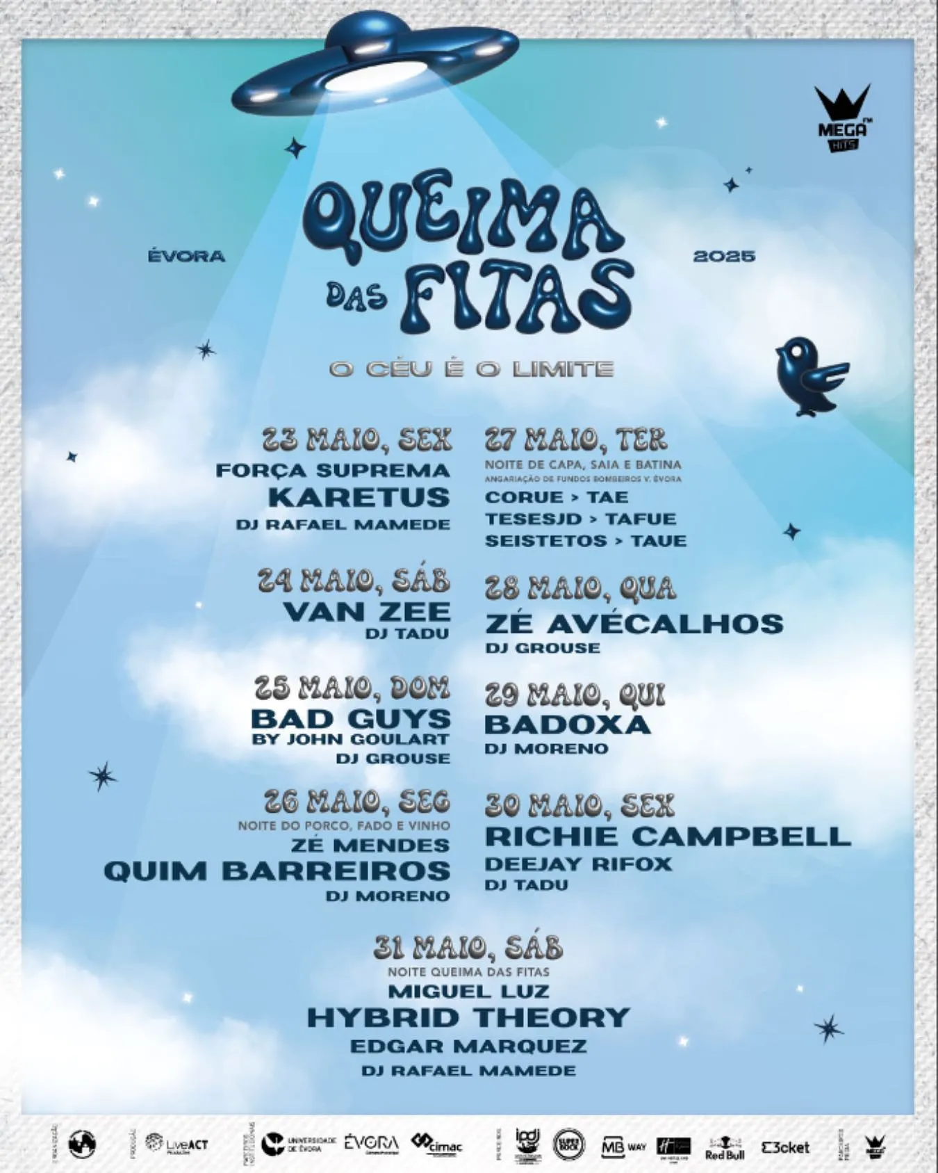 Queima das Fitas de Évora 2025
