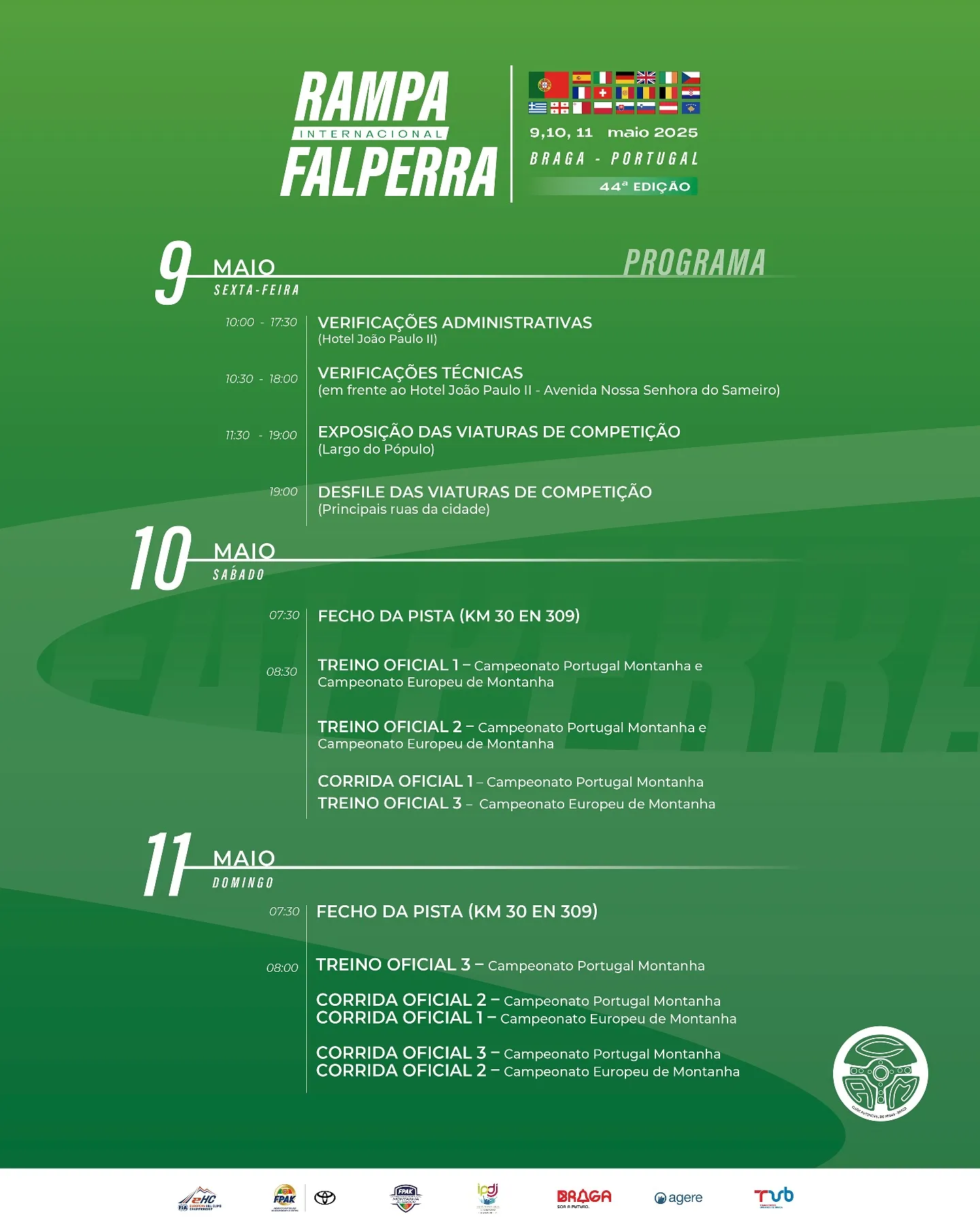 Rampa da Falperra 2025 em Braga