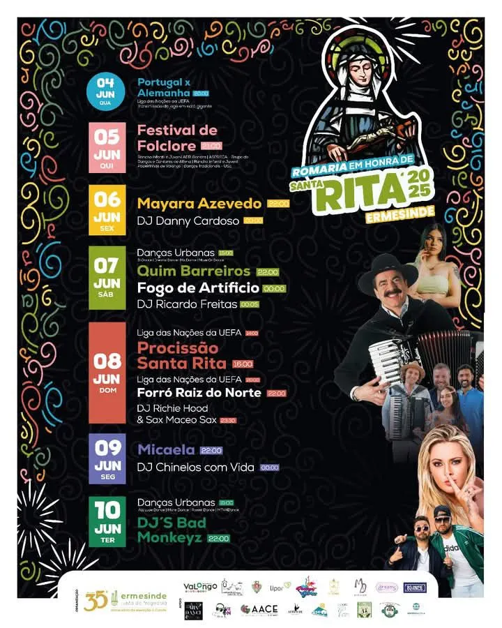 Romaria de Santa Rita 2025 em Ermesinde