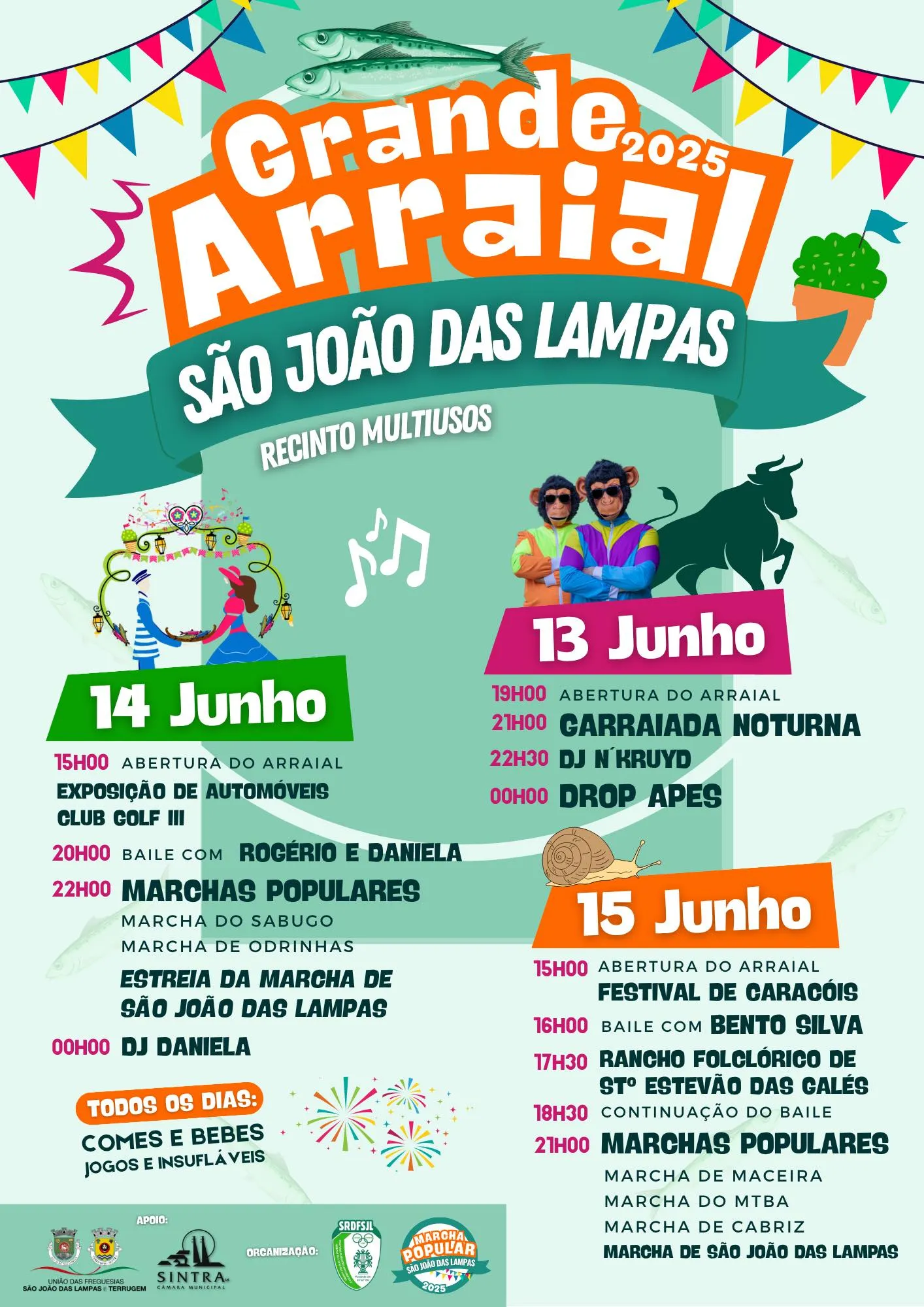 Grande Arraial de São João de Lampas 2025