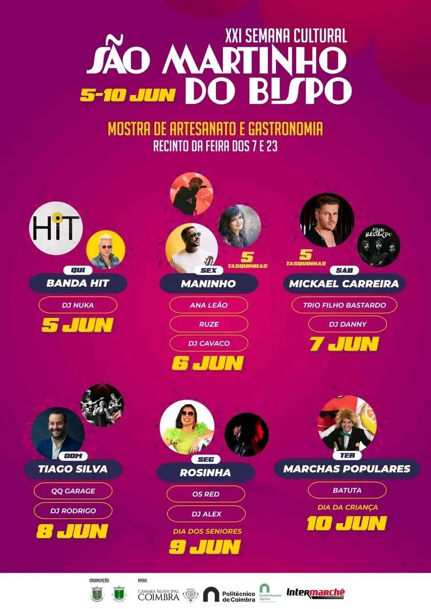 Semana Cultural de São Martinho do Bispo 2025