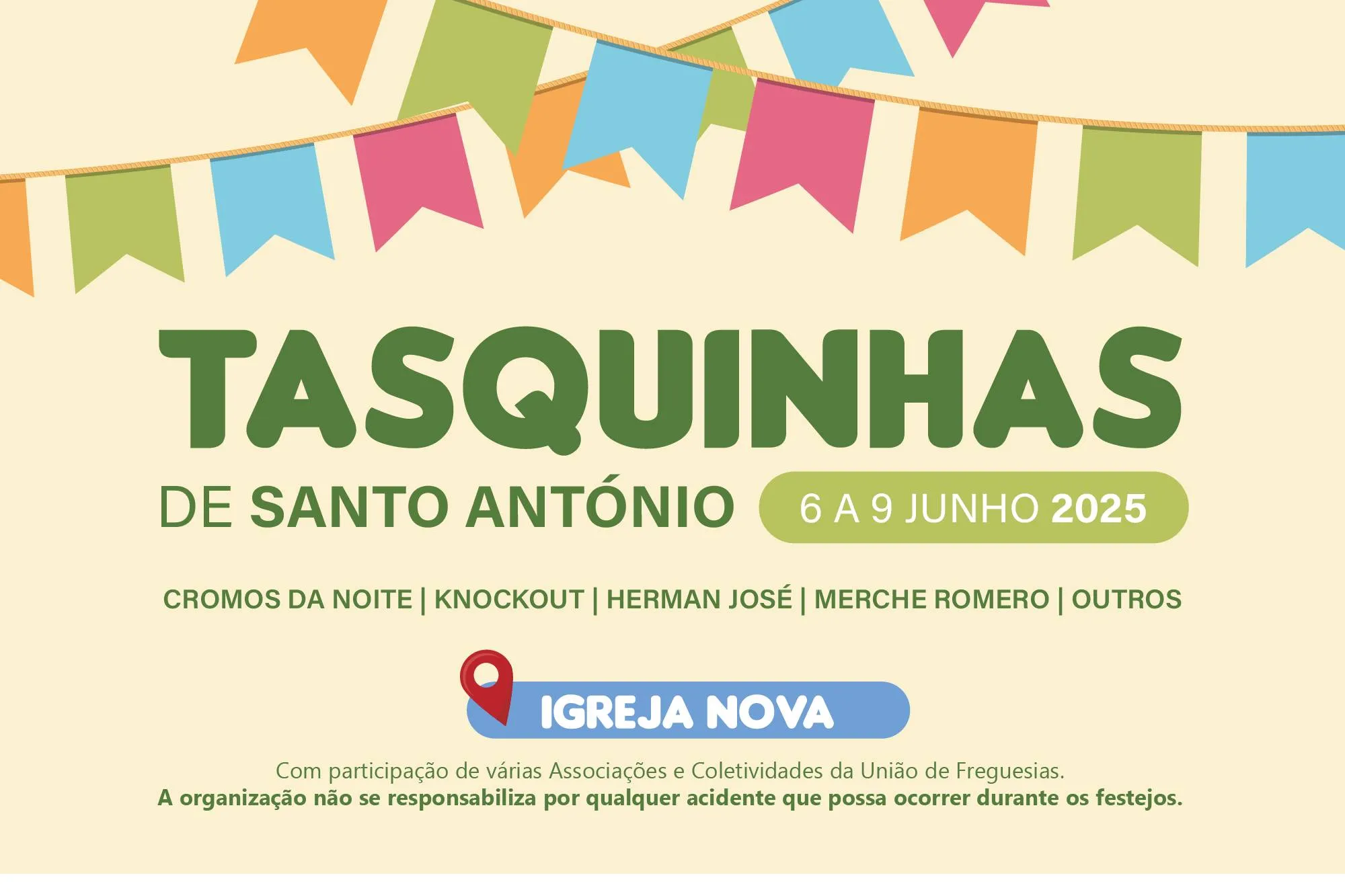 Tasquinhas de Santo António 2025 em Igreja Nova